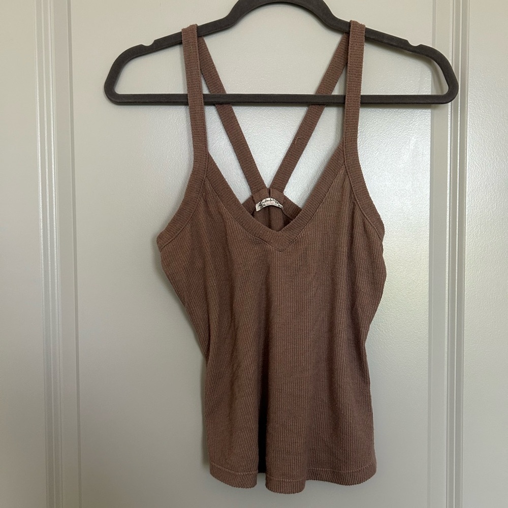 Brown Intimately Free People Women's Tank Top